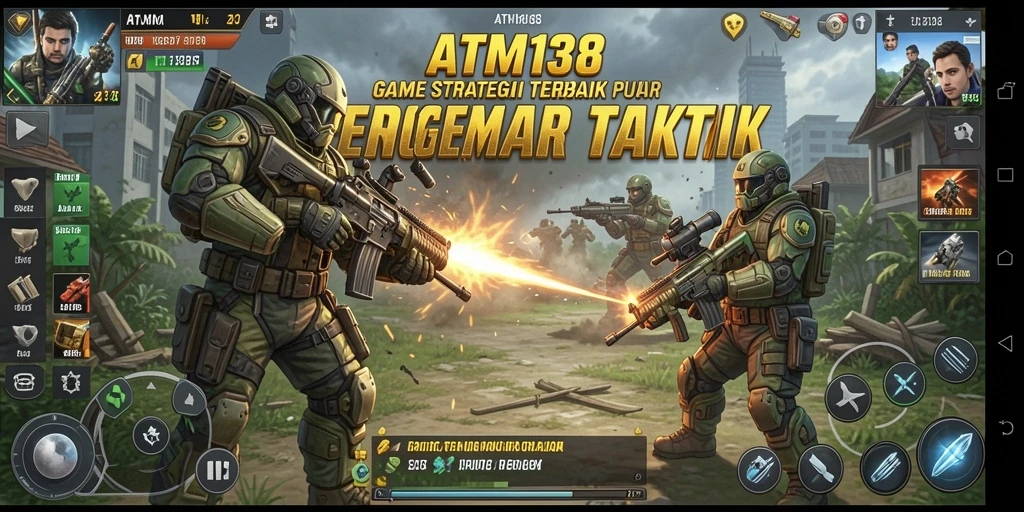 Tampilan gameplay menegangkan dari <strong>ATM138</strong> yang memikat pemain dengan strategi yang mendalam.
