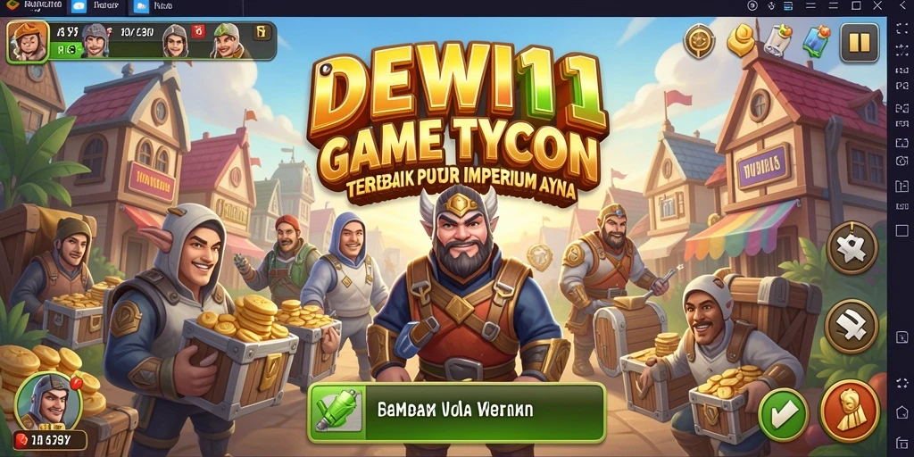 Tangkapan layar DEWI11 menampilkan gameplay Tycoon yang penuh strategi.