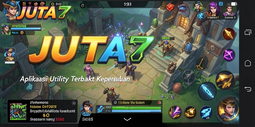Tampilan utama JUTA7 menampilkan antarmuka yang ramah pengguna untuk manajemen Utility.