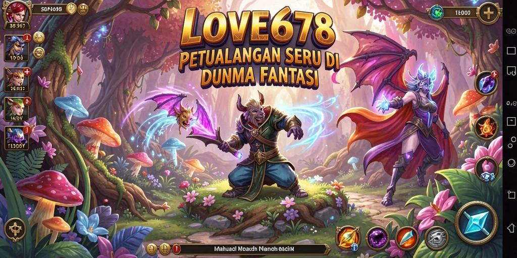 Gameplay LOVE678 dalam petualangan seru dan menegangkan penuh eksplorasi.