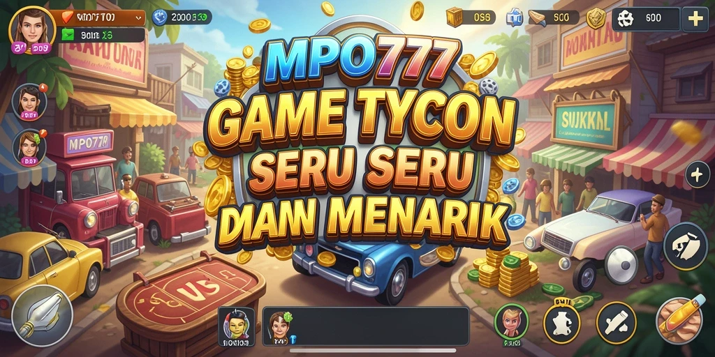 Tampilan gameplay MPO777 menampilkan strategi Tycoon yang seru.