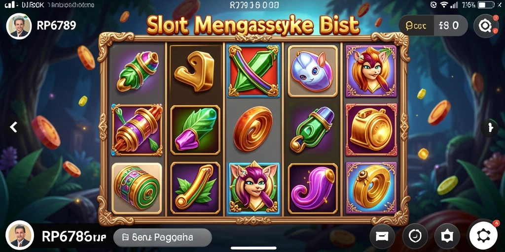 Screenshot permainan RP6789 menampilkan gameplay Slot yang memukau.